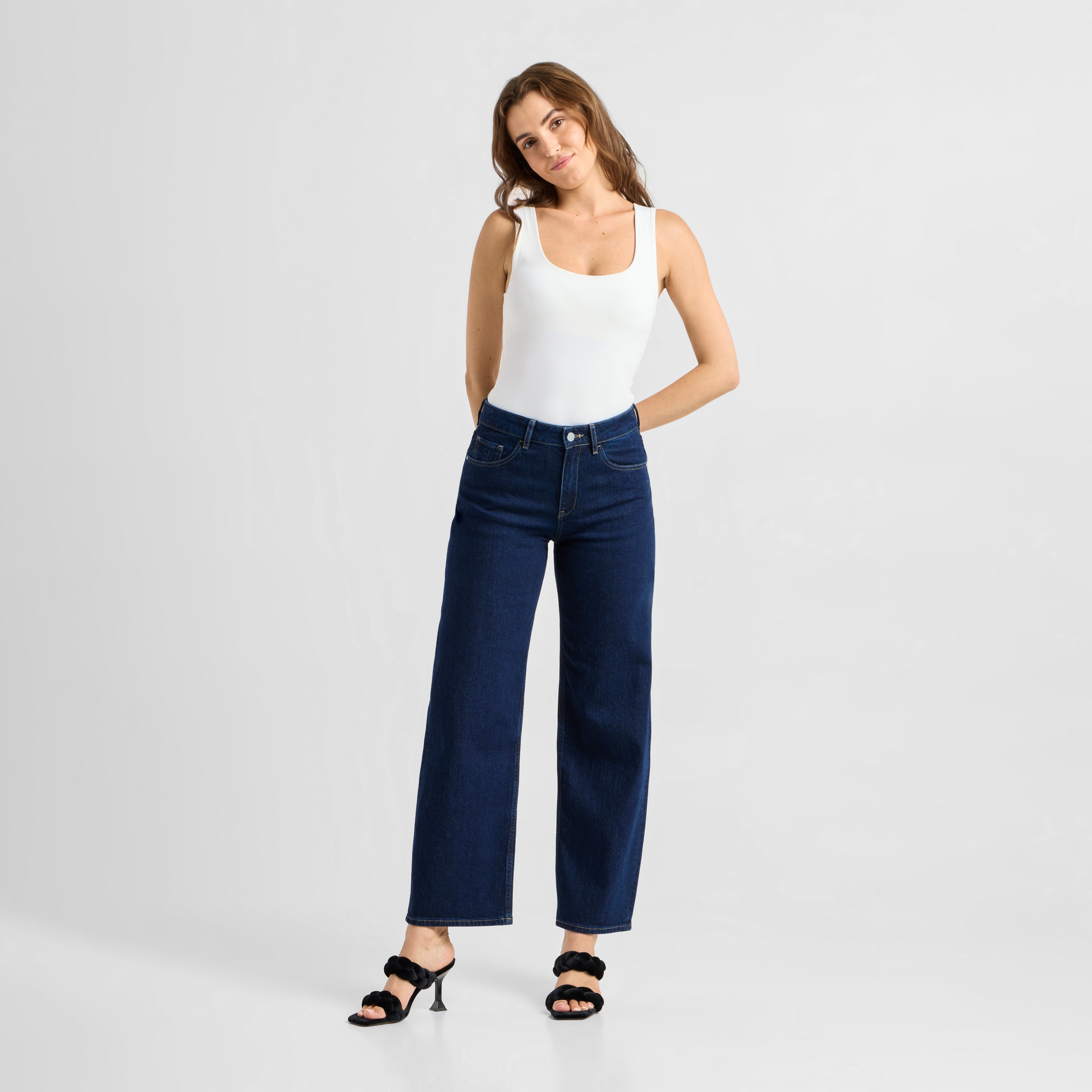 ASH Barrel Leg Minimal Stretch - Classic - Dark Blue