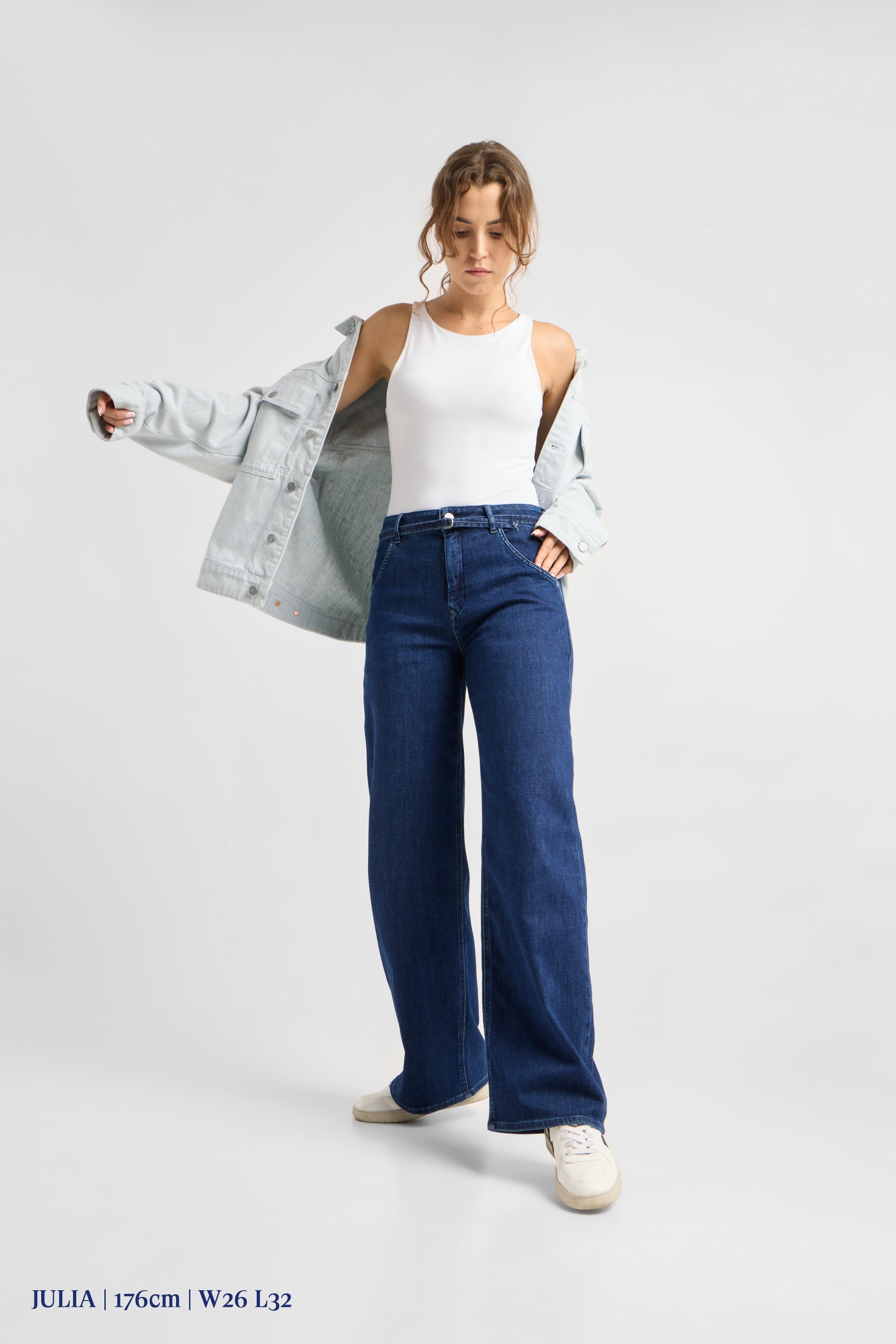 BLINK High Waist Wide - Dark Blue