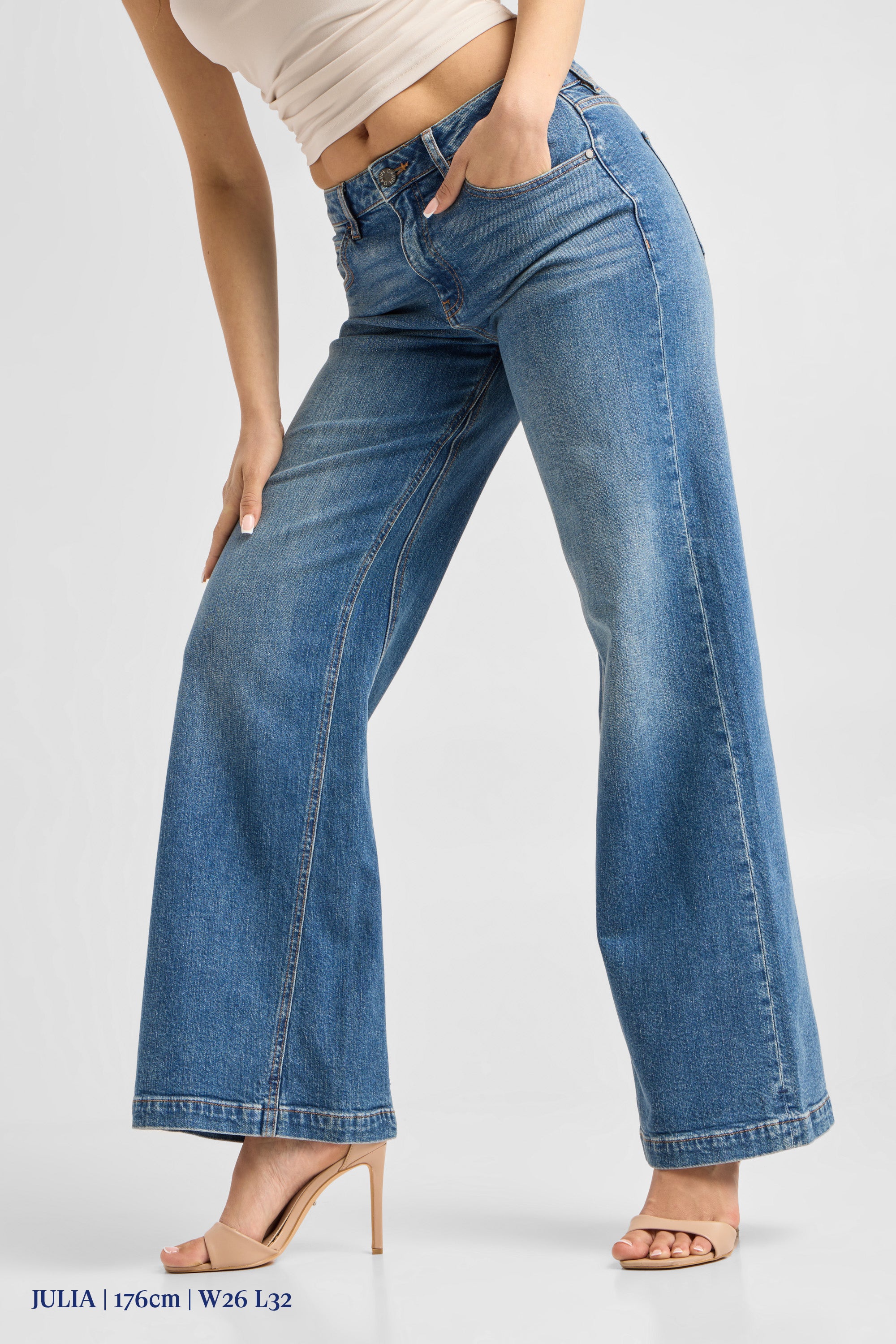 TWEET Minimal Stretch - Retro Flare - Vintage Blue