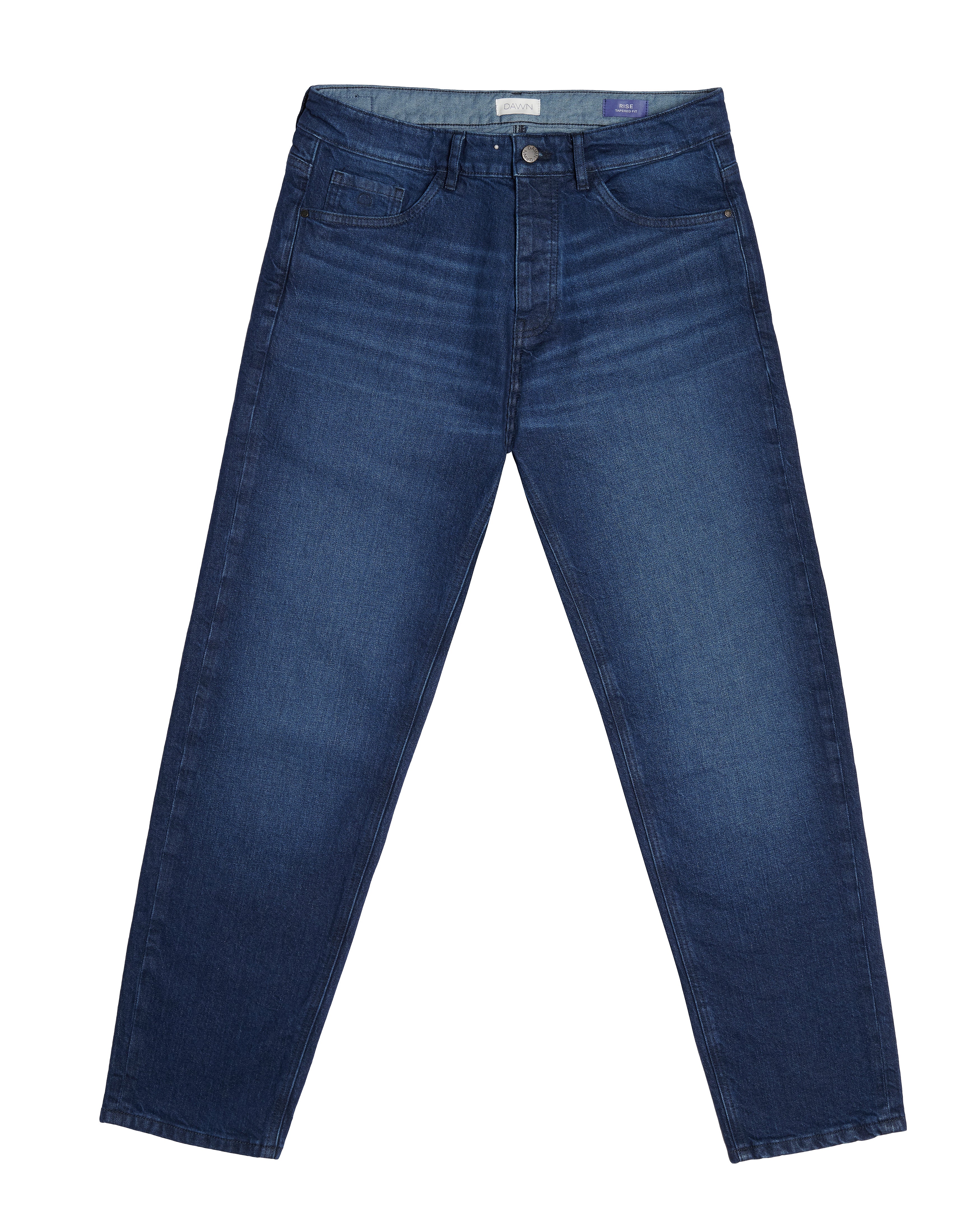 RISE Relaxed Tapered Minimal Stretch - Basic - Dark Blue