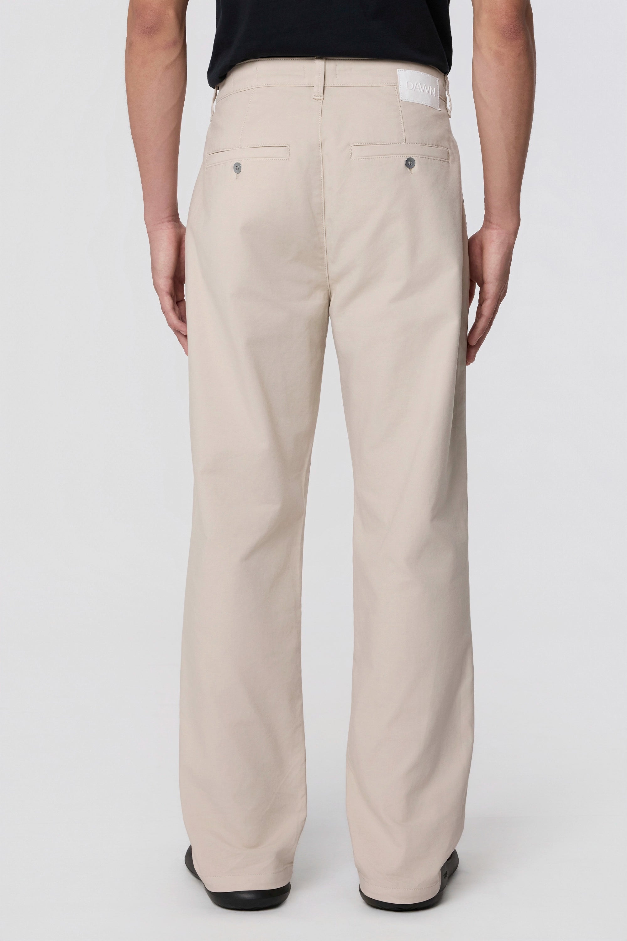 ELYSIAN - Chino-Paper Touch Twill - Sand Stone