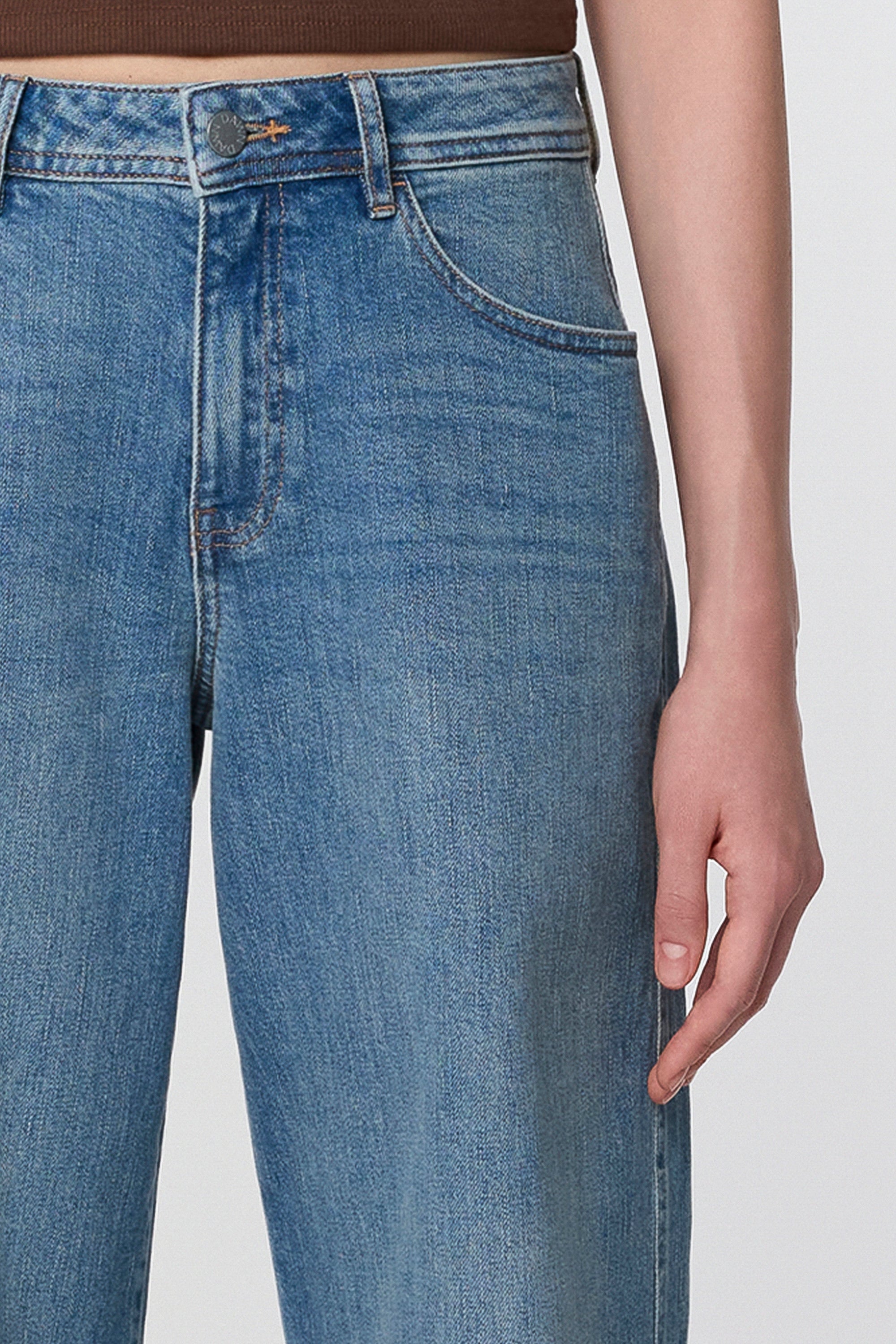 SUNNY Wide Leg Minimal Stretch - Classic - Vintage Blue