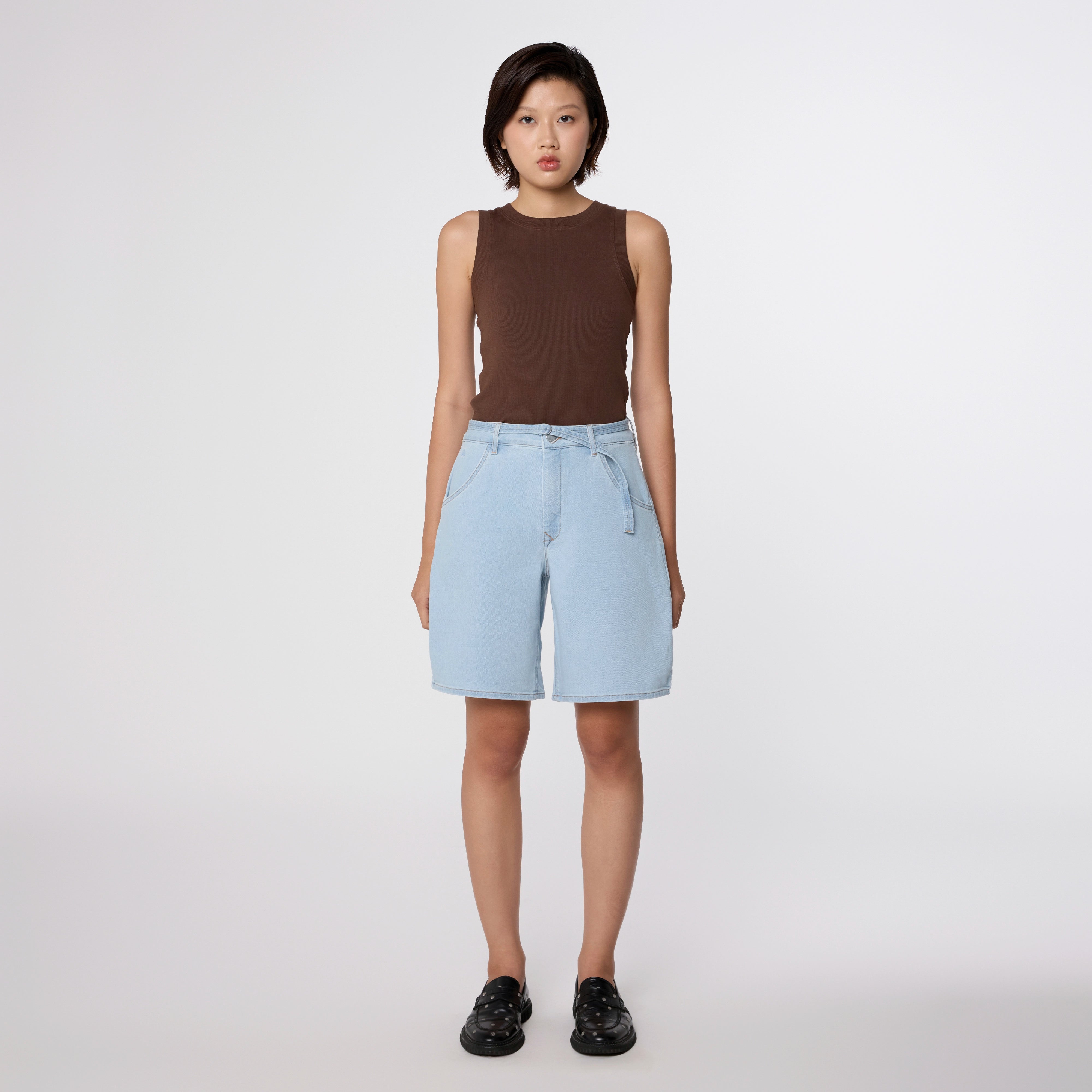 BLINKY Soft Denim - Shorts - Bright Blue