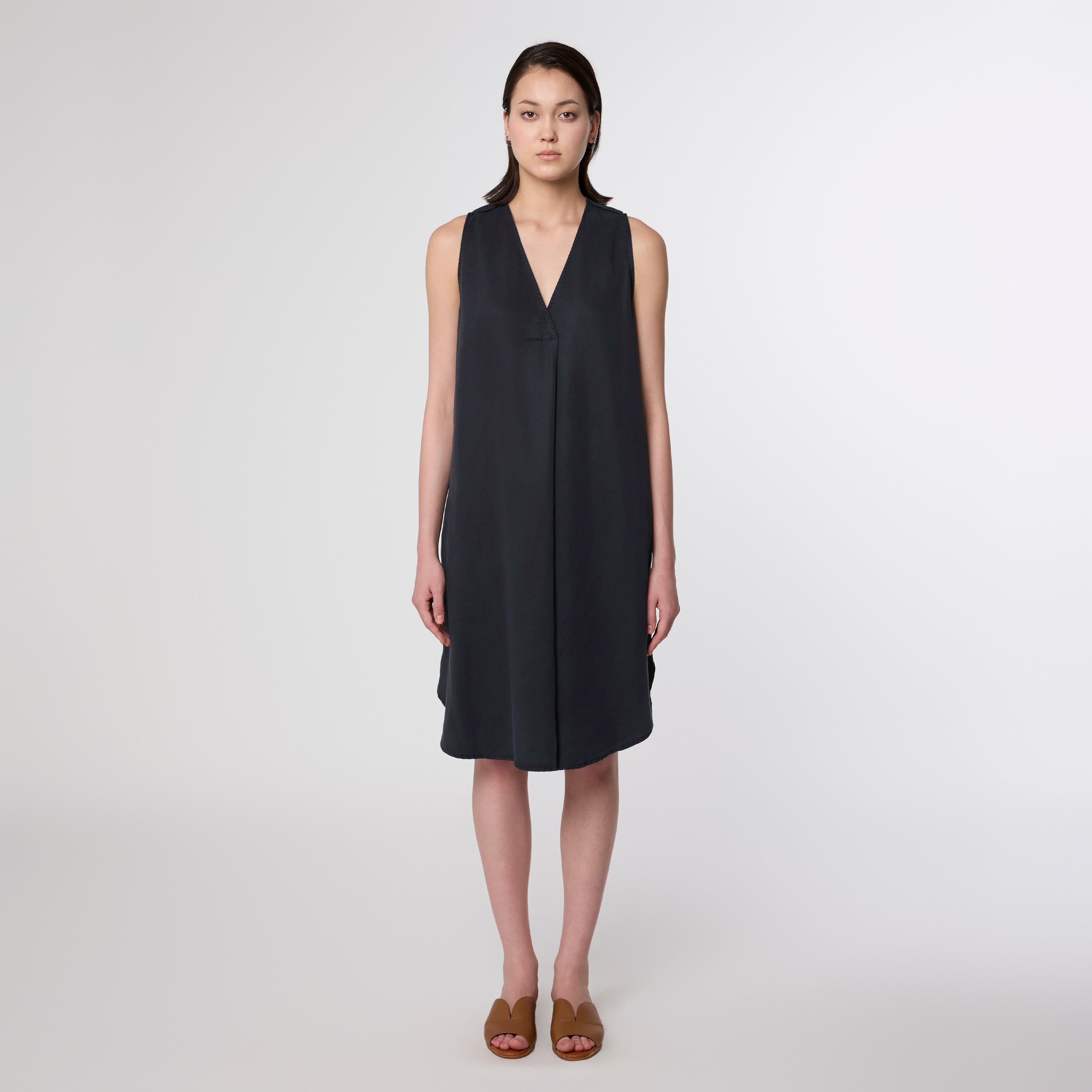 DAY - Dress - Tencel - Dark Navy