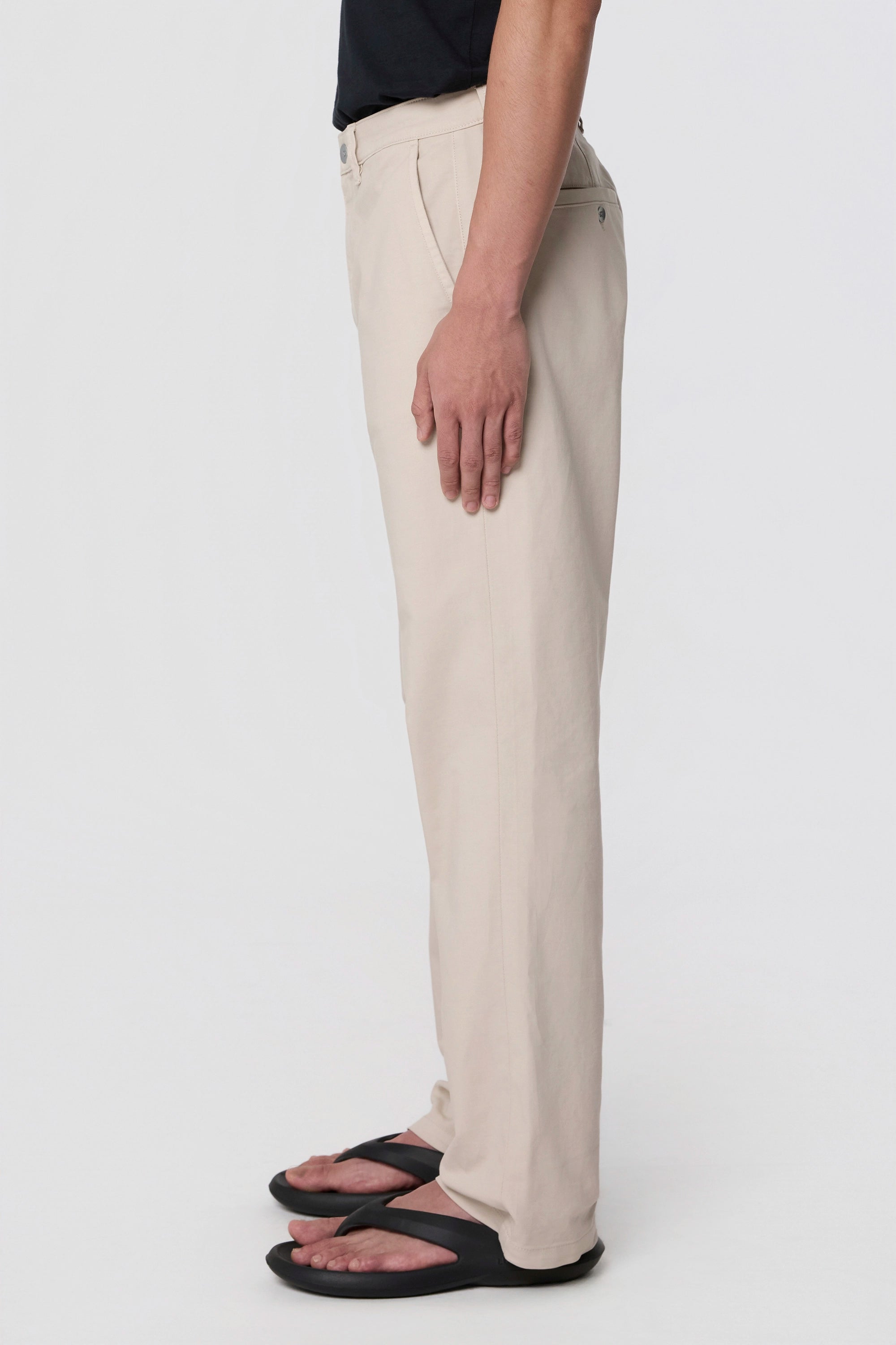 ELYSIAN - Chino-Paper Touch Twill - Sand Stone