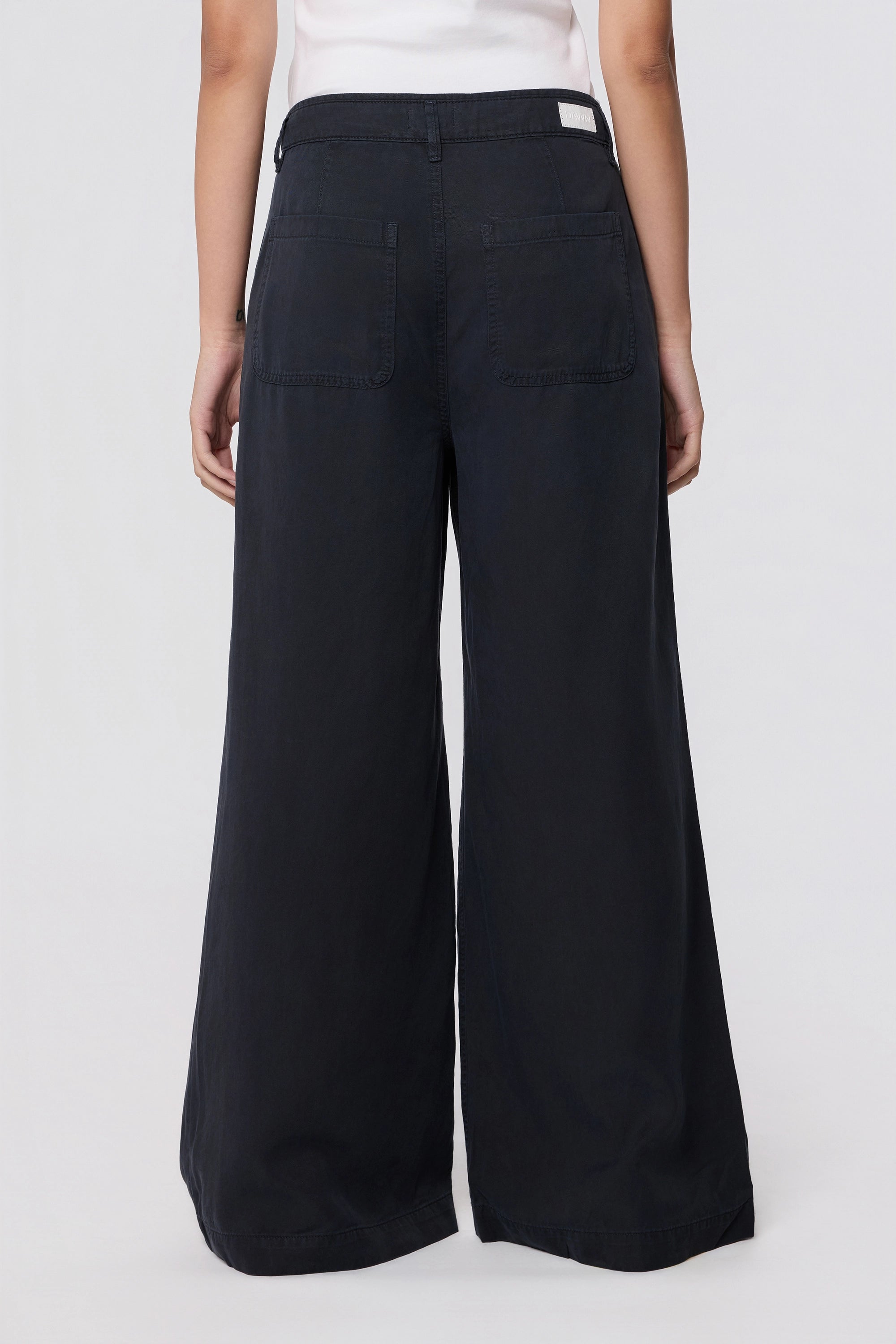 BLAZE Super Wide Leg - Tencel - Dark Navy