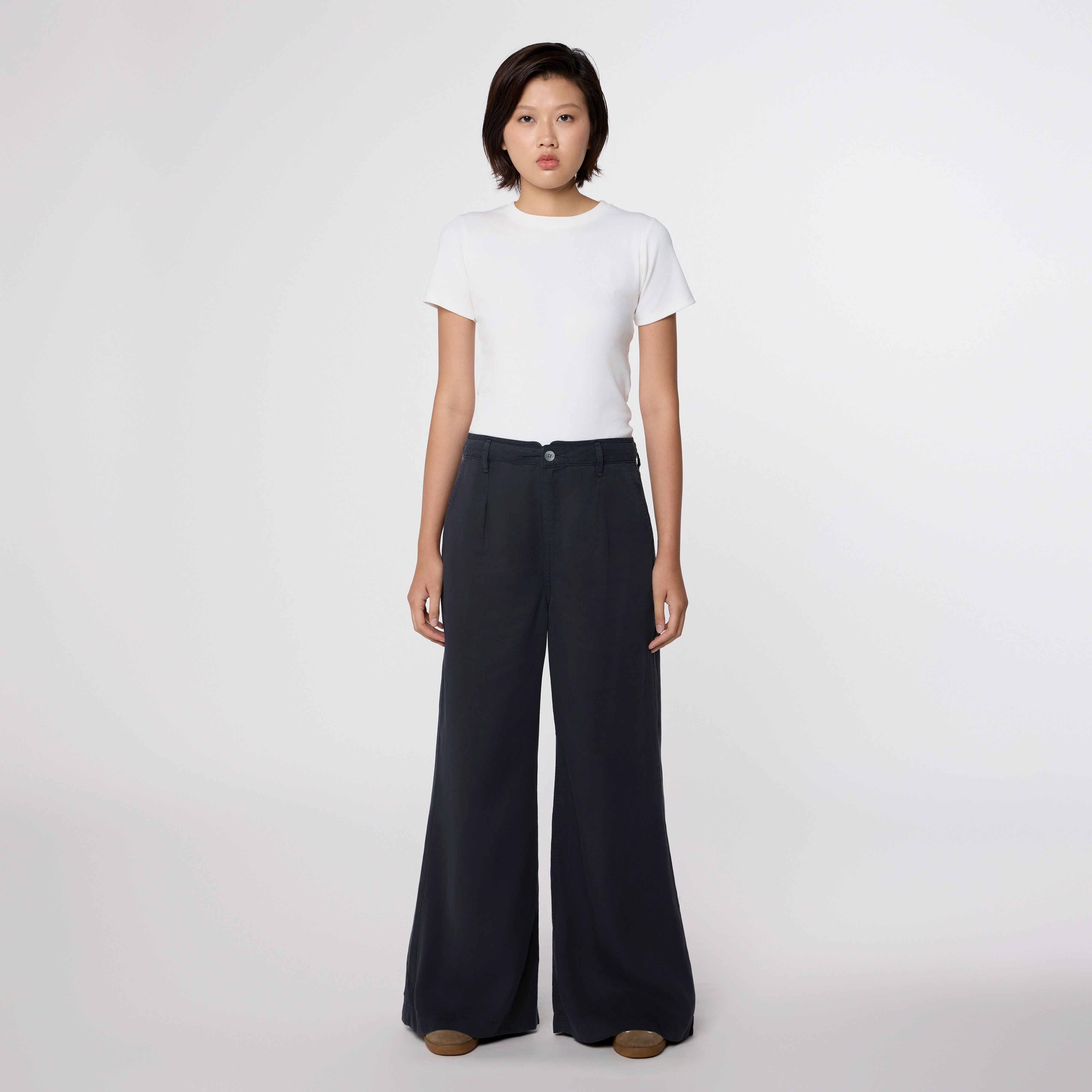 BLAZE Super Wide Leg - Tencel - Dark Navy