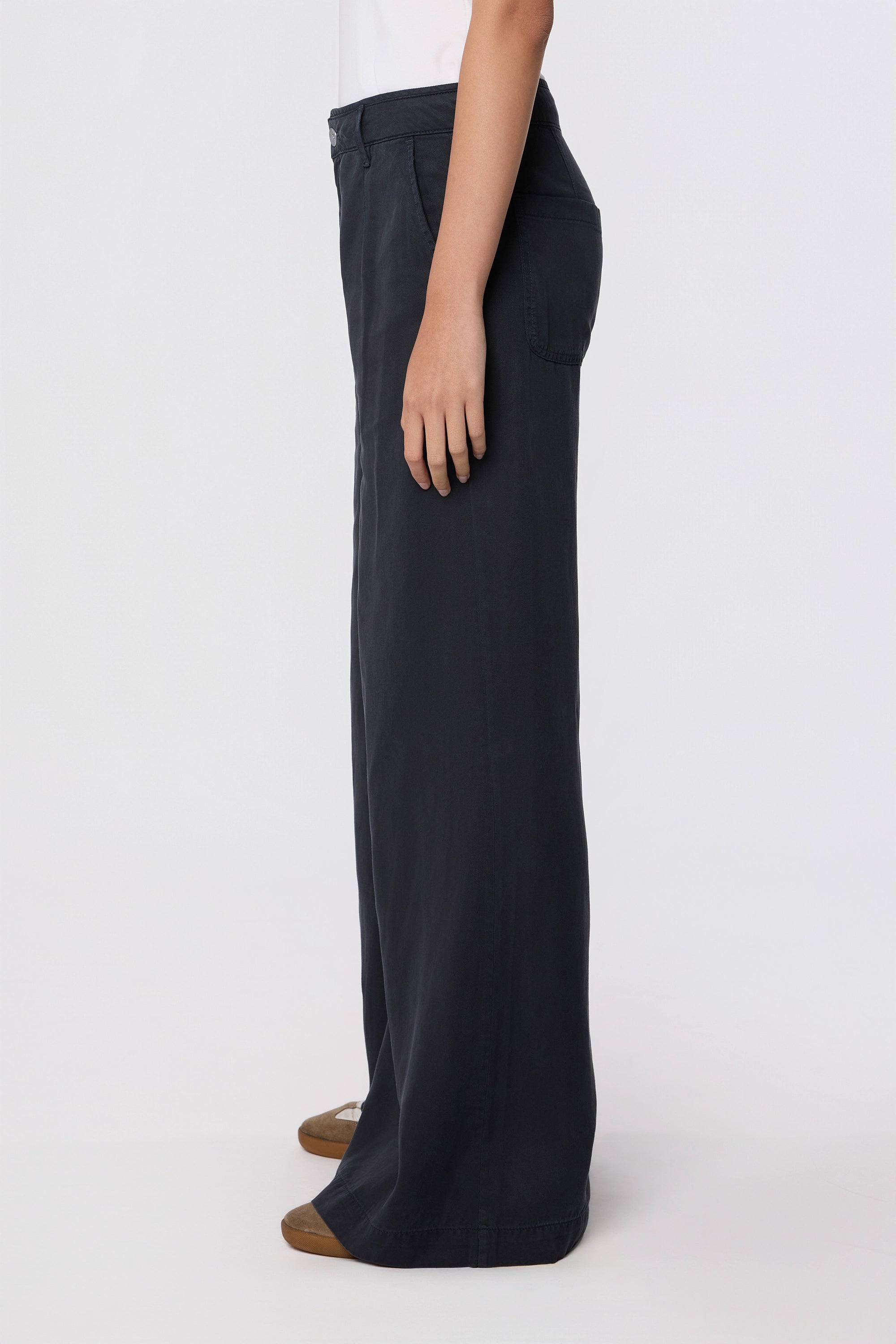 BLAZE Super Wide Leg - Tencel - Dark Navy